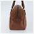 Borsa a mano Burberry in pelle marrone dorato Auth ka3026 D'oro - vista 4