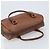 Borsa a mano Burberry in pelle marrone dorato Auth ka3026 D'oro - vista 6