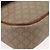 Céline CELINE Macadam Canvas Schultertasche PVC Beige Gold Auth LNZ975 Golden - Ansicht 9