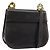 Salvatore Ferragamo Borsa a Spalla Gancini in Pelle Marrone Scuro Oro Auth LNZ544 D'oro