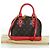 LOUIS VUITTON Borsa a Mano Alma BB Monogram Totem Rossa M41659 LV Auth LNZ513SAM Rosso Monogramma - vista 12
