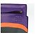 Borsa a spalla in pelle LOEWE John Allen Collaboration Viola Oro Auth ARZ442M D'oro Porpora - vista 17