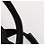 Borsa Boston Prada in nylon nero argento autentica bs33605 - vista 14