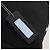 Borsa Boston Prada in nylon nero argento autentica bs33605 - vista 18