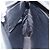 Borsa a Spalla GG Supreme in PVC Nero Argento di GUCCI 162904 Auth ka3041 - vista 20