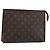 LOUIS VUITTON Poche Toilette Monogram 26 M47542 LV Auth LNZ557 Monogramma