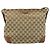 Borsa a Spalla GG Canvas Gucci Beige Argento 337598 Auth gh1763 - vista 13