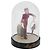 LOUIS VUITTON Snow Globe Pageboy Clear Red LV Auth 172367A