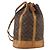 LOUIS VUITTON Borsa a Spalla Monogram Randonnee GM M42244 LV Auth 171698 Monogramma