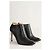 Sergio Rossi Botas de cuero negro - vista 3