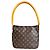 Louis Vuitton Looping MM Monogram Shoulder Bag Brown - view 3