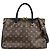 Borsa a Spalla Pallas Monogram Louis Vuitton Nero
