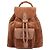 Zaino Mini Gucci in suede e pelle Marrone