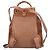 Zaino Mini Gucci in suede e pelle Marrone - vista 3