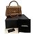Chanel 19A Medium Coco Handle Borsa in Caviar Metallico Rame Senza Tempo Gold hardware - vista 2