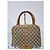 Borsa a Spalla Gucci Vintage Piston Lock Jackie Marrone/Beige - vista 3