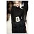 Falda acolchada negra Chanel Negro - vista 16