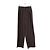 Autre Marque Pantalones anchos marrones Castaño