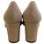 L'Agence Cashew Suede Gilles Décolleté Beige - vista 5