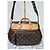 LOUIS VUITTON Sac Eden MM en toile Monogram Bordeaux Marron/Bourgogne - vue 16