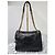 Bolsa de Ombro Niki Medium em Couro Preto YSL Saint Laurent - vista 3