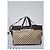 Borsa tote in tela/pelle Gucci GG marrone/beige - vista 5