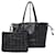 MCM Visetos Medium Liz Sac Cabas Réversible/Pochette Noir  - vue 1