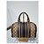 Borsa a mano Gucci GG in tela marrone/beige - vista 12
