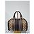 Borsa a mano Gucci GG in tela marrone/beige - vista 4