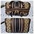 Borsa a mano Gucci GG in tela marrone/beige - vista 6