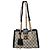 Padlock GUCCI GG Supreme Monogram Piccola Tote con Lucchetto Nera Marrone Beige
