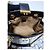 Padlock GUCCI GG Supreme Monogram Piccola Tote con Lucchetto Nera Marrone Beige - vista 5