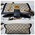 Padlock GUCCI GG Supreme Monogram Piccola Tote con Lucchetto Nera Marrone Beige - vista 6