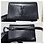 Borsa a tracolla in pelle monogramma Kate di Saint Laurent Nera Nero - vista 4