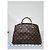 LOUIS VUITTON Borsa Montaigne MM in Tela Monogram Marrone - vista 11