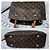 LOUIS VUITTON Borsa Montaigne MM in Tela Monogram Marrone - vista 9