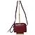 Borsa a tracolla Lou Camera in pelle Saint Laurent bordeaux