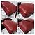 Borsa a tracolla Lou Camera in pelle Saint Laurent bordeaux - vista 10