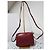 Borsa a tracolla Lou Camera in pelle Saint Laurent bordeaux - vista 12