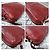 Borsa a tracolla Lou Camera in pelle Saint Laurent bordeaux - vista 9