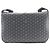 Goyard Capesien MM PVC Schultertasche Grau