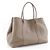 Borsa tote Hermès Garden Party 36 in Negonda Marrone - vista 3
