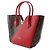 Borsa 2 in 1 Monogram in pelle di vitello KimonoPM Louis Vuitton Marrone - vista 2