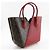 Borsa 2 in 1 Monogram in pelle di vitello KimonoPM Louis Vuitton Marrone - vista 3