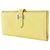 Hermès Cartera Larga Bearn Soufflet Epsom Hermes Amarillo - vista 2