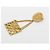 Timeless Spilla Coco Mark Matelassé di Chanel D'oro - vista 8