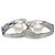 Gemelli in argento con perle MIKIMOTO - vista 3