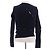 Jacquemus Twisted Cardigan Marineblau - Ansicht 2