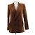 Saint Laurent Braune Cordjacke