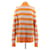 Jacquemus Jersey a rayas naranja de algodón  - vista 2